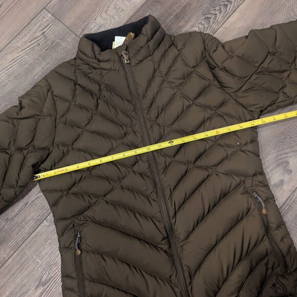 Isis Women's Whisper 650 fill Down Puffer Jacket Water Resistant Winter 8 - Picture 15 of 16